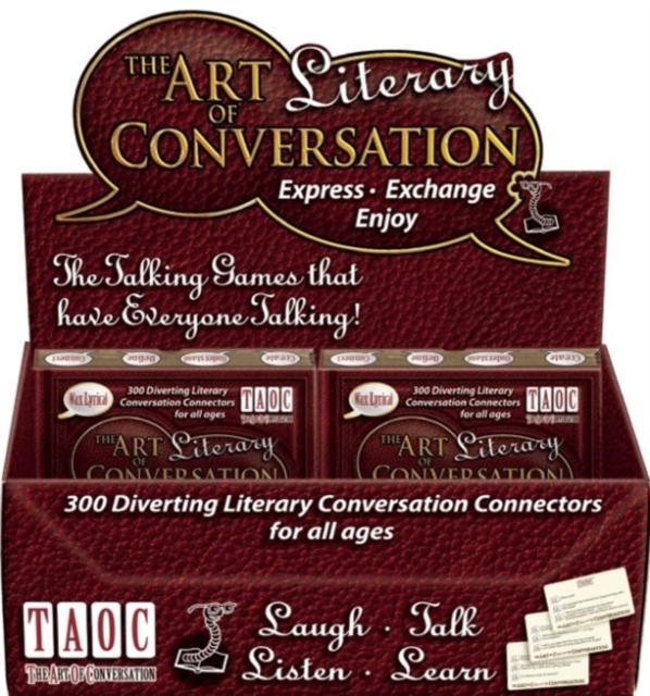 The Art of Conversation 12 Copy Display - Literary, Game Book