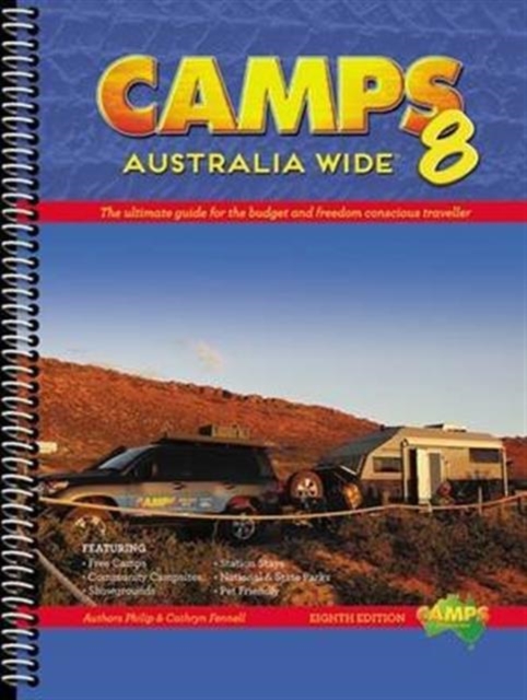 Camps Australia Wide 8 A4, Spiral bound Book