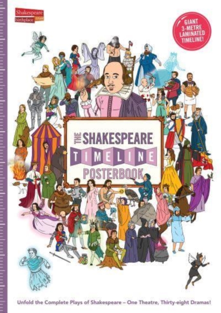 The Shakespeare Timeline Posterbook : Unfold the Complete Plays of Shakespeare - One Theatre, Thirty-eight Dramas!, Paperback / softback Book