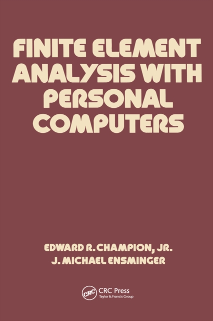 Finite Element Analysis with Personal Computers, PDF eBook