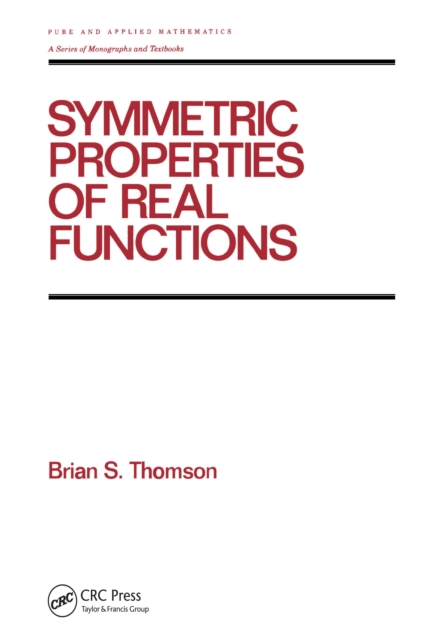 Symmetric Properties of Real Functions, EPUB eBook