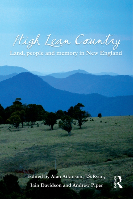 High Lean Country : Land, people and memory in New England, PDF eBook