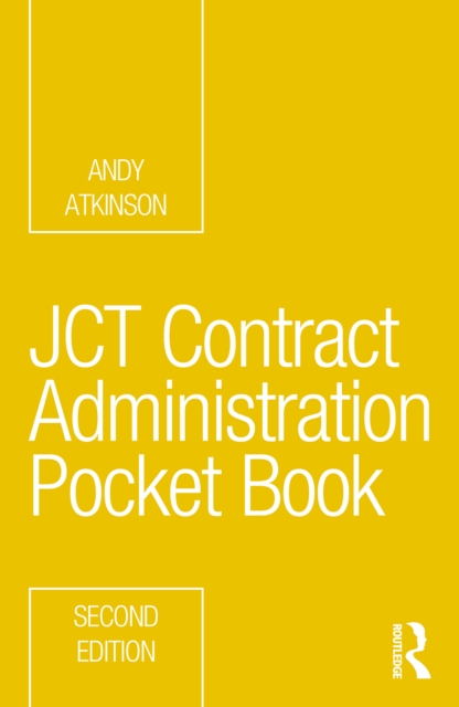 JCT Contract Administration Pocket Book, PDF eBook