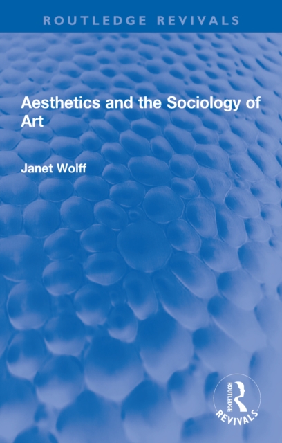 Aesthetics and the Sociology of Art, EPUB eBook