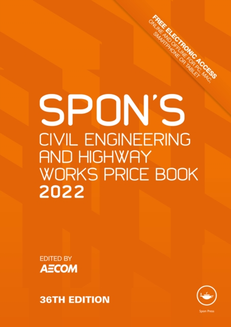 Spon's Civil Engineering and Highway Works Price Book 2022, PDF eBook