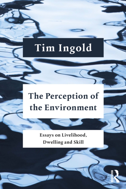 The Perception of the Environment : Essays on Livelihood, Dwelling and Skill, EPUB eBook