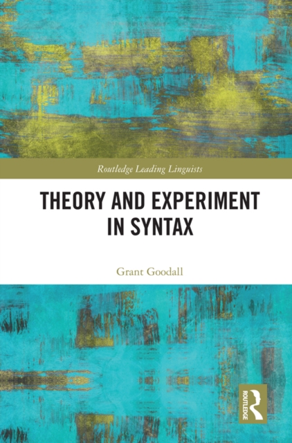 Theory and Experiment in Syntax, PDF eBook