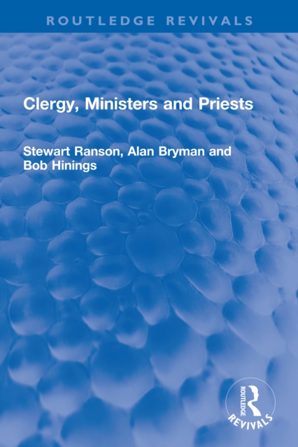 Clergy, Ministers and Priests, PDF eBook