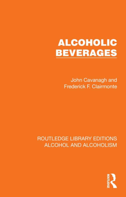 Alcoholic Beverages, PDF eBook