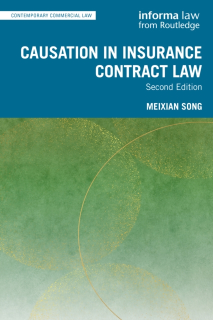 Causation in Insurance Contract Law, PDF eBook