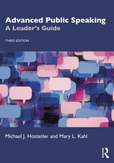 Advanced Public Speaking : A Leader's Guide, EPUB eBook