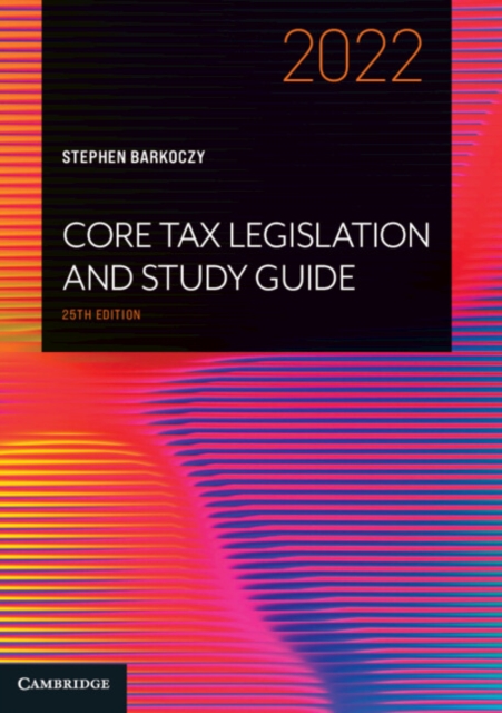 Core Tax Legislation and Study Guide 2022, Paperback / softback Book