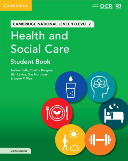 Cambridge National in Health and Social Care Student Book with Digital Access (2 Years) : Level 1/Level 2, Mixed media product Book