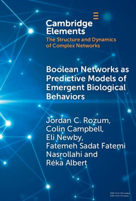 Boolean Networks as Predictive Models of Emergent Biological Behaviors, EPUB eBook