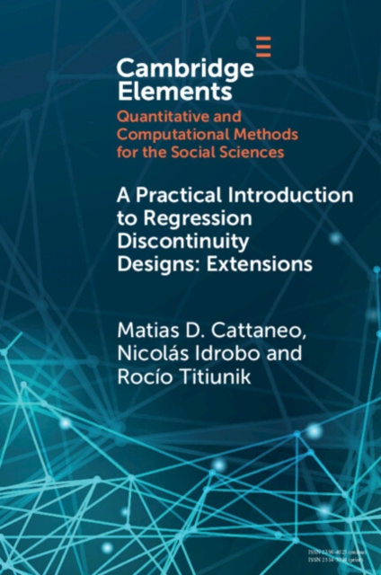 A Practical Introduction to Regression Discontinuity Designs : Extensions, Paperback / softback Book