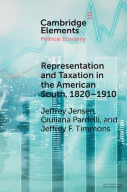 Representation and Taxation in the American South, 1820–1910, Hardback Book
