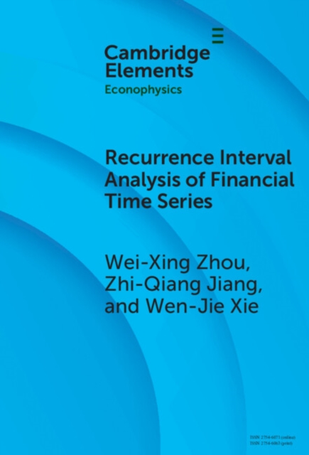 Recurrence Interval Analysis of Financial Time Series, Hardback Book