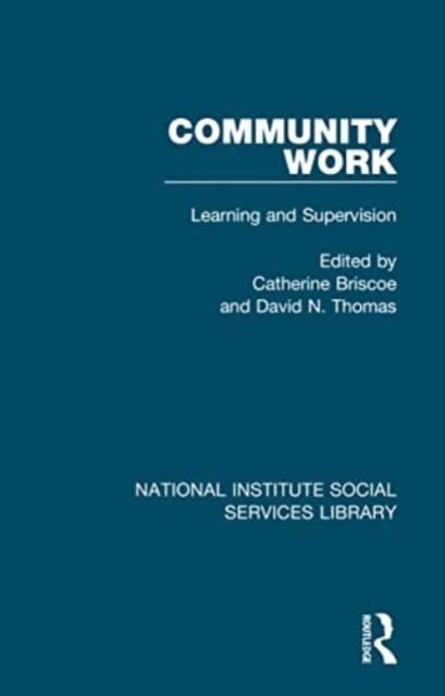 Community Work : Learning and Supervision, Paperback / softback Book