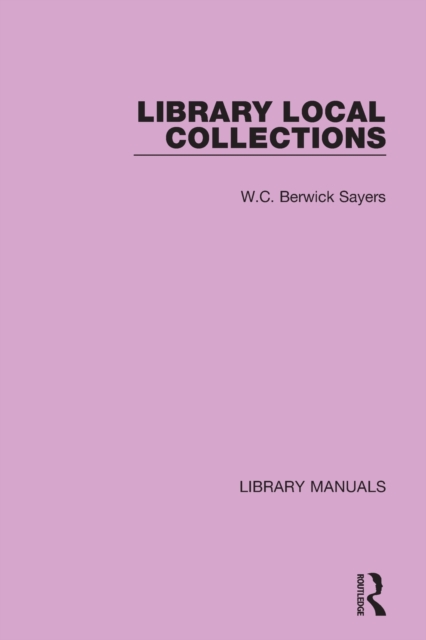 Library Local Collections, Paperback / softback Book