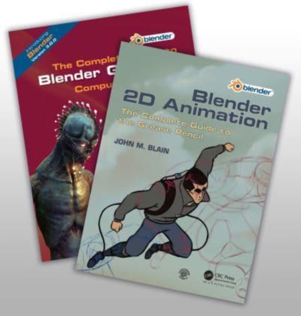 'The Complete Guide to Blender Graphics' and 'Blender 2D Animation' : Two Volume Set, Multiple-component retail product Book
