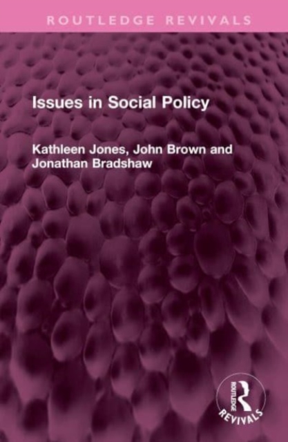 Issues in Social Policy, Hardback Book