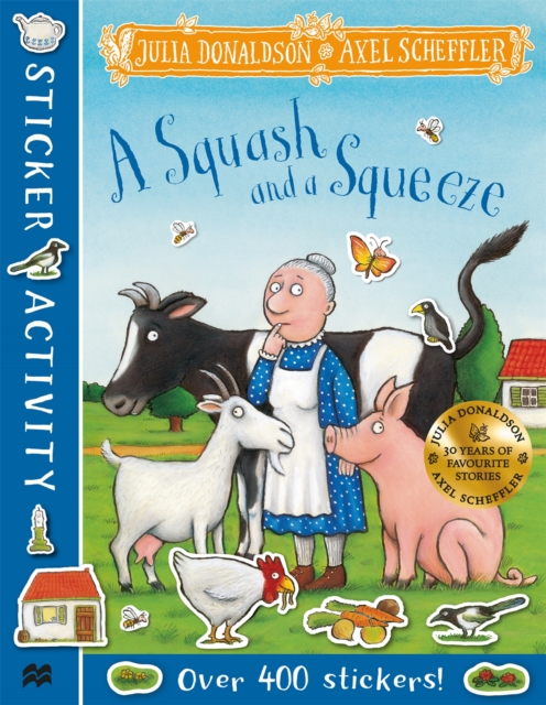 A Squash and a Squeeze Sticker Book, Paperback / softback Book