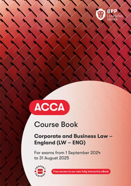 ACCA Corporate and Business Law (English) : Course Book, Paperback / softback Book