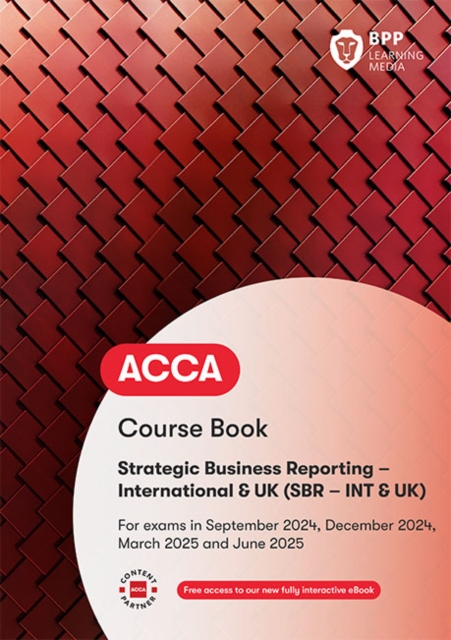ACCA Strategic Business Reporting : Course Book, Paperback / softback Book