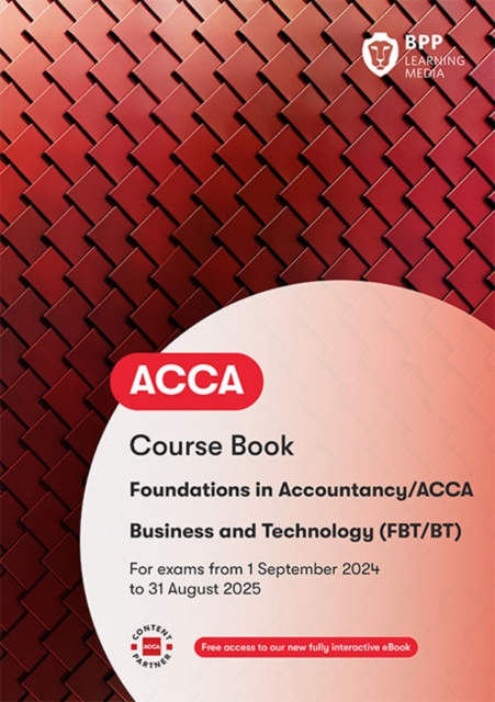 FIA Business and Technology FBT (ACCA F1) : Course Book, Paperback / softback Book
