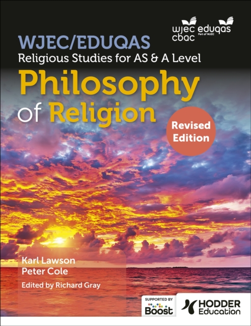 WJEC/Eduqas Religious Studies for A Level & AS - Philosophy of Religion Revised, Paperback / softback Book