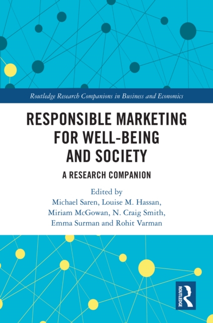 Responsible Marketing for Well-being and Society : A Research Companion, PDF eBook