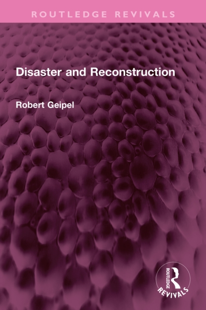 Disaster and Reconstruction, EPUB eBook