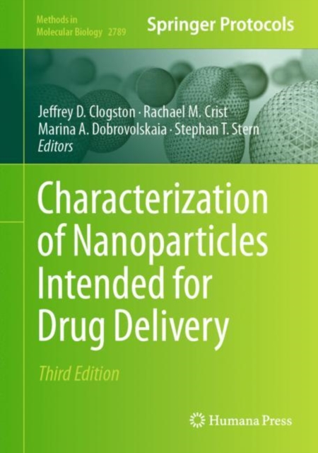 Characterization of Nanoparticles Intended for Drug Delivery, EPUB eBook