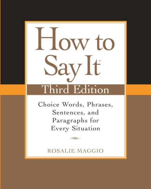 How to Say It, Third Edition, EPUB eBook