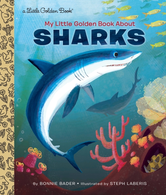 My Little Golden Book About Sharks, Hardback Book