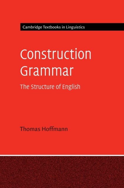 Construction Grammar, Hardback Book