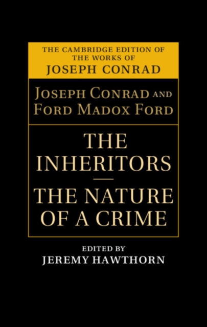 The Inheritors and The Nature of a Crime, Hardback Book
