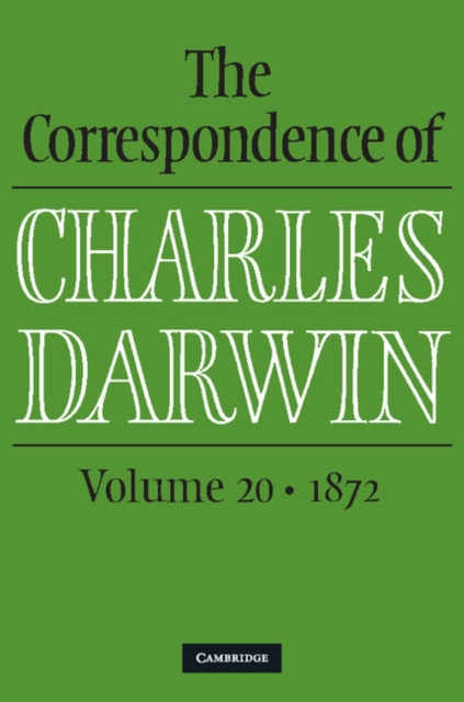 Correspondence of Charles Darwin: Volume 20, 1872, EPUB eBook