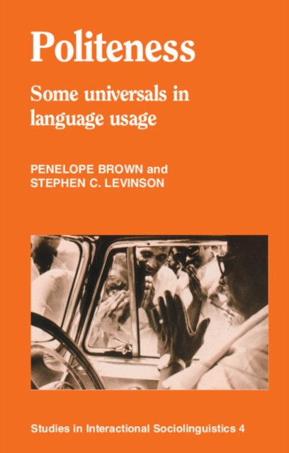 Politeness : Some Universals in Language Usage, EPUB eBook