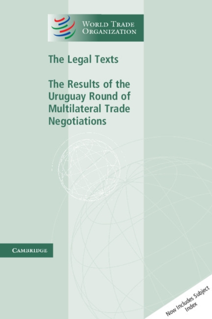 Legal Texts : The Results of the Uruguay Round of Multilateral Trade Negotiations, EPUB eBook