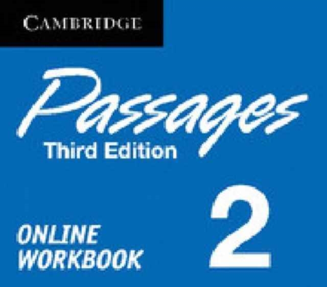 Passages Level 2 Online Workbook Activation Code Card, Digital product license key Book