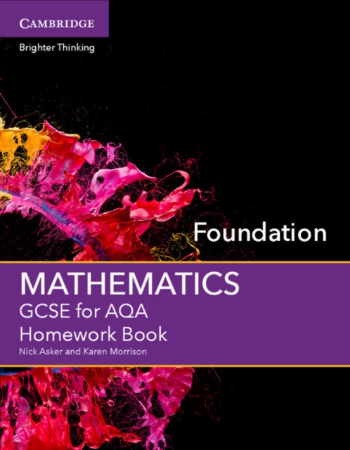 GCSE Mathematics for AQA Foundation Homework Book, Paperback / softback Book