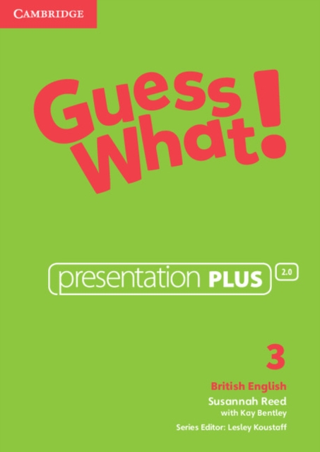 Guess What! Level 3 Presentation Plus British English, DVD-ROM Book