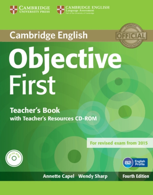 Objective First Teacher's Book with Teacher's Resources CD-ROM, Multiple-component retail product, part(s) enclose Book