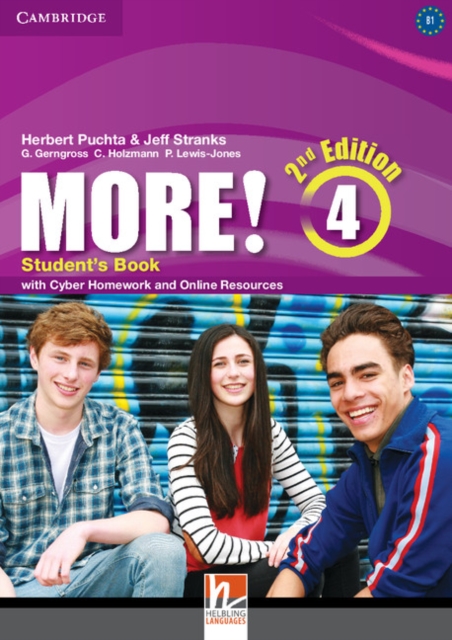 More! Level 4 Student's Book with Cyber Homework and Online Resources, Multiple-component retail product Book