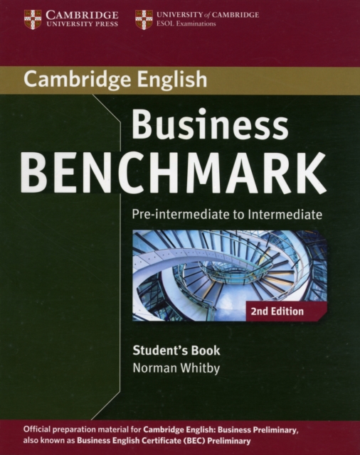 Business Benchmark Pre-intermediate - Intermediate Business Preliminary Student's Book, Paperback / softback Book