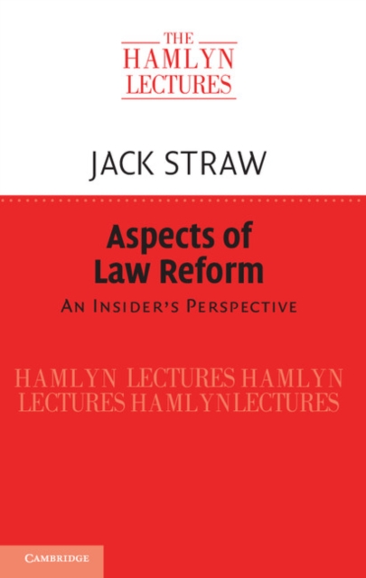 Aspects of Law Reform : An Insider's Perspective, EPUB eBook