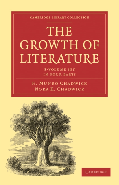 The Growth of Literature 3 Volume Paperback Set, Mixed media product Book