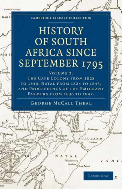 History of South Africa since September 1795, Paperback / softback Book