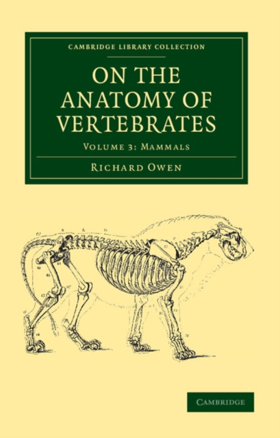 On the Anatomy of Vertebrates, Paperback / softback Book